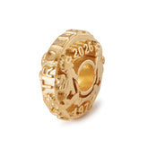 Trollbeads das Original Trollbeads Jubiläums Münze, Vergoldet TGPBE-80001