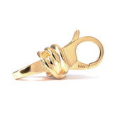 Trollbeads das Original Glücksknoten Verschluss, vergoldet TGPLO-00001