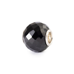 Trollbeads das Original Runder Schwarzer Onyx, Facettiert TSTBE-00054