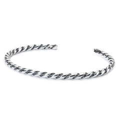Trollbeads das Original Gedrehte Armspange, silber XS TAGBA-00007