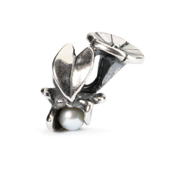 Trollbeads das Original Silber Bead Bindekraut - September TAGBE-00035