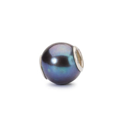 Trollbeads das Original Silber Bead Pfauen Perle TAGBE-00131