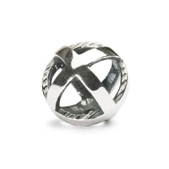Trollbeads das Original Silber Bead Bleib Positiv TAGBE-10019