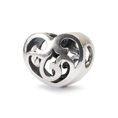 Trollbeads das Original Silber Bead Von Herzen TAGBE-20212