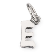 Trollbeads das Original Silber Bead Buchstabe E TAGBE-20274