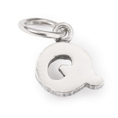 Trollbeads das Original Silber Bead Buchstabe Q TAGBE-20286