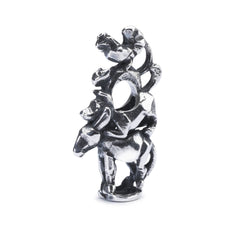 Trollbeads das Original Silber Bead Die Bremer Stadtmusikanten - limitiert 3.000 Stk TAGBE-40098