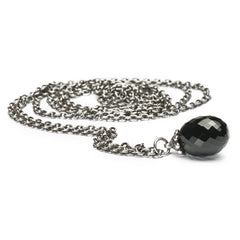 Trollbeads das Original Fantasy Halskette mit Onyx -