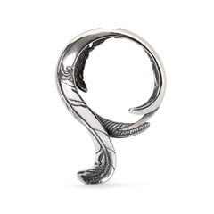 Trollbeads das Original Silber Bead Freiheitsfeder - Anhänger TAGPE-00060
