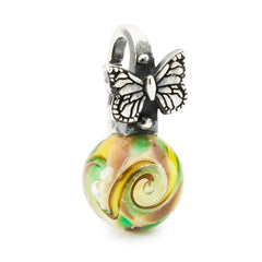 Trollbeads das Original Silber Bead Schmetterling Anhänger TAGPE-00083