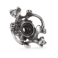 Trollbeads das Original Silber Bead Spielgefährten Spacer TAGPE-00090