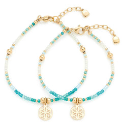 Leonardo Set/2 Armband Fiore 023157