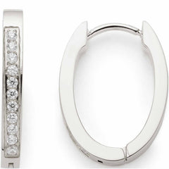 Leonardo Creole silber glitz Ronia Beauty's 023245