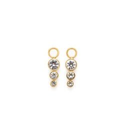 Leonardo Set/2 Anh. gold ZELDA Beauty`s 024902