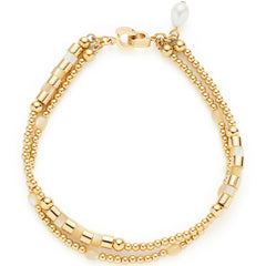 Leonardo Armband gold Caronna Clip&Mix 024918