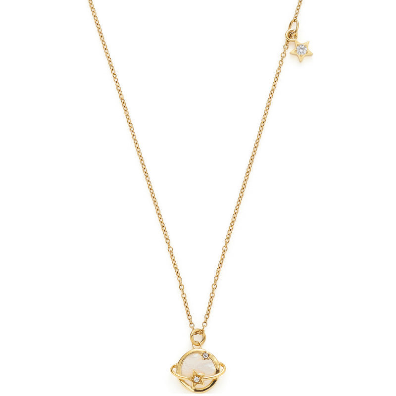 Leonardo Halskette 42 gold Sattelite CIAO 024986