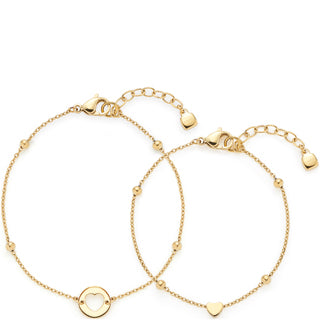 Leonardo Set/2 Armband gold Cindy M/T 025065
