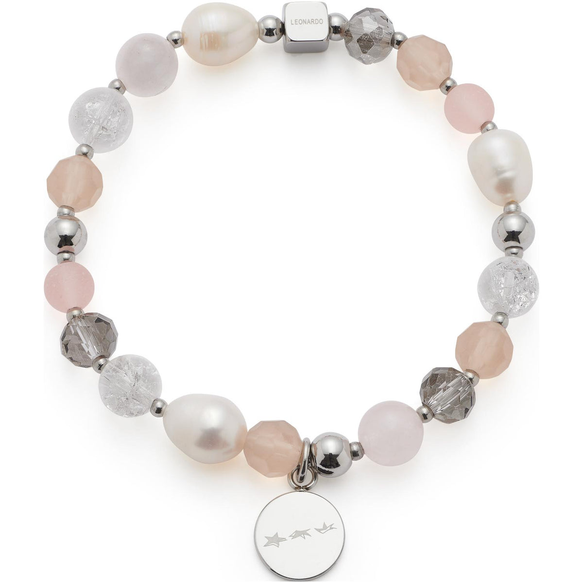 Leonardo Armband silber/rose Hope 025928