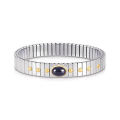 Nomination Armbander XTE MEDIUM Edelst, und 18K-Gold mit 1 Halbedelstein (008_SAPHIR)