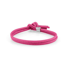 Nomination BON BON Armband aus Leder und Stahl (011_Fuchsia)