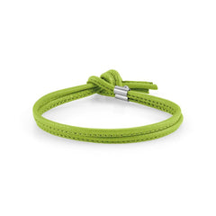 Nomination BON BON Armband aus Leder und Stahl (008_Grun)