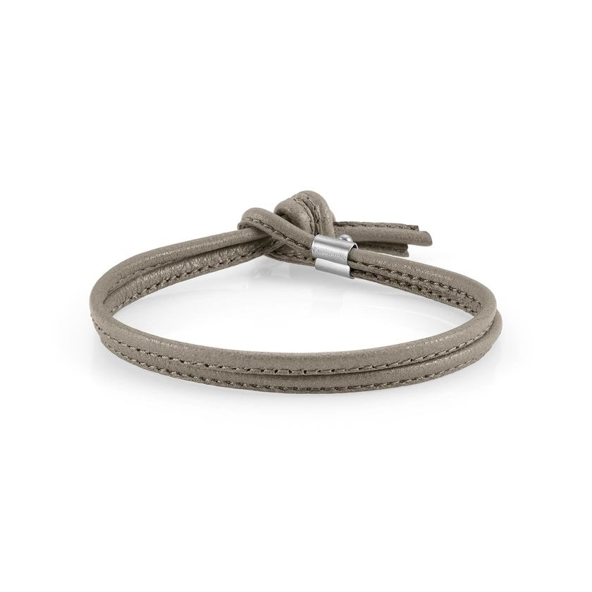 Nomination BON BON Armband aus Leder und Stahl (015_Brawn 650)