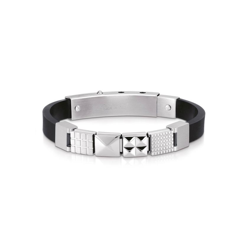 Nomination Armband Composable IKONS 20 aus Edelstahl und Kautschuk (20_CLASSIC)