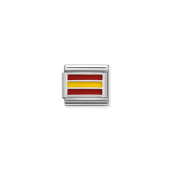 Nomination COMPOSABLE CLASSIC FLAGGEN EDELSTAHL, LACK UND SILBER 925 (22_Spanien)