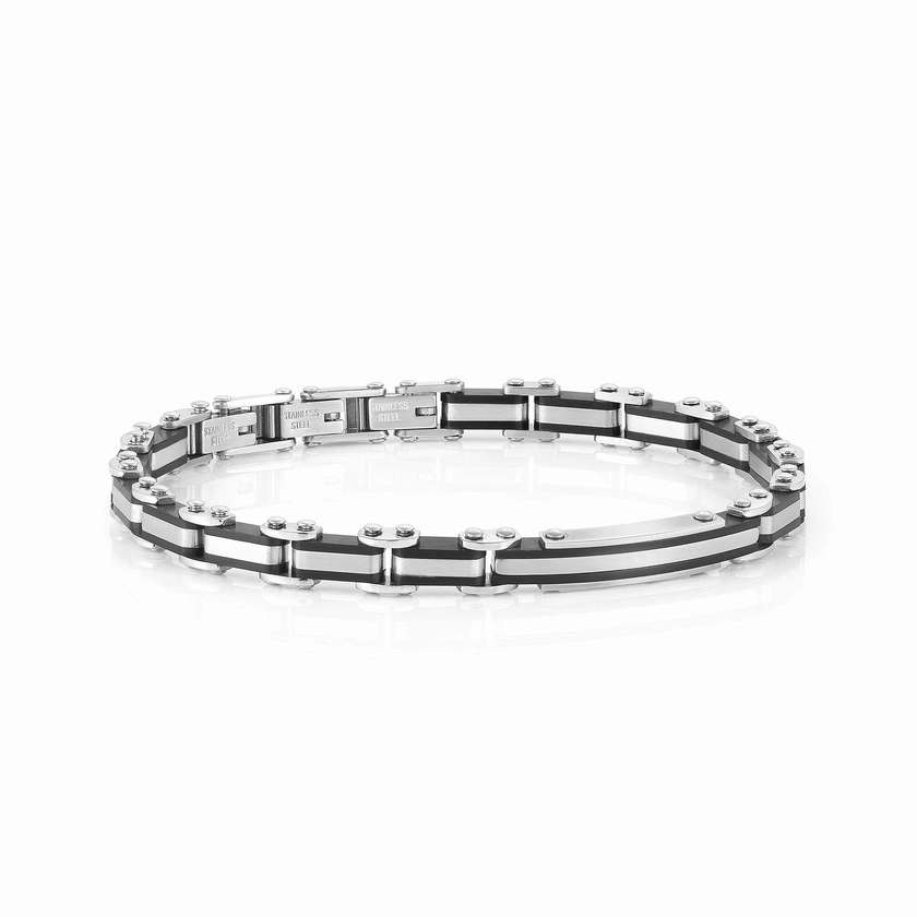 Nomination STRONG Armband aus Edelstahl (007_Mix 4)