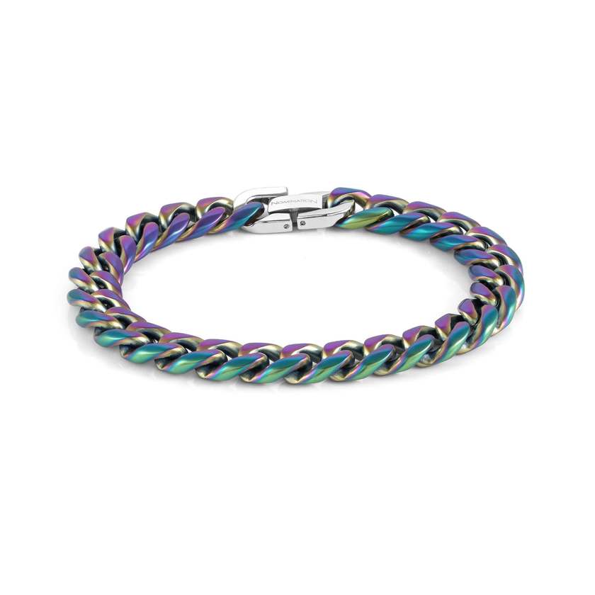 Nomination BEYOND Armband (Medium) aus Edelstahl, bunt PVD-beschichtet (038_(EXTRA LARGE))