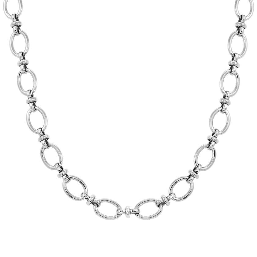Nomination AFFINITY Halskette (L: 46cm) aus Edelstahl (001_Edelstahl)