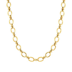 Nomination AFFINITY Halskette (L: 95cm) aus Edelstahl (012_(Gelb vergoldet))