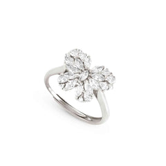 Nomination RAYOFLIGHT Ring aus 925er Silber, mit Cubic Zirkonia besetzt (040_(Schmetterling))