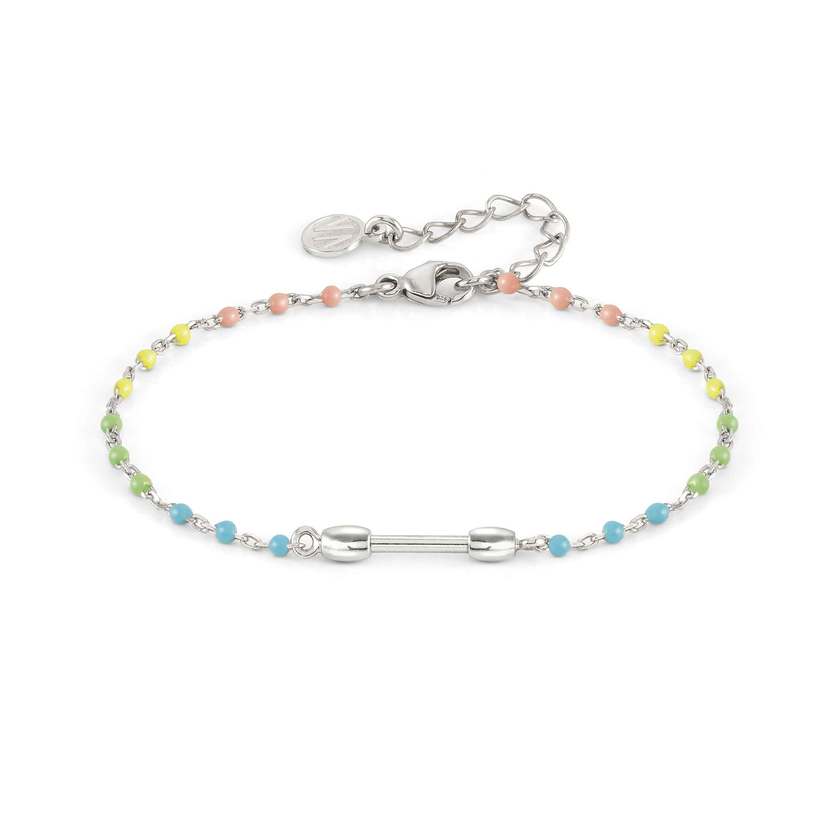 Nomination SEIMIA CANDY Armband aus 925er Silber, mit Emaille verziert (007_Mixcolor)