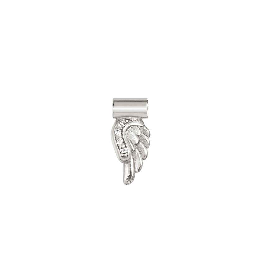 Nomination SEIMIA Anhaenger aus 925er Silber, mit Cubic Zirkonia (006_(Fluegel))