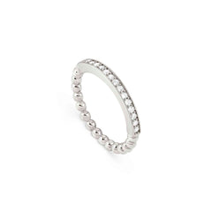 Nomination LOVECLOUD Ring aus 925er Silber, mit Cubic Zirkonia besetzt (010_(Silber)-006_Grosse 15)