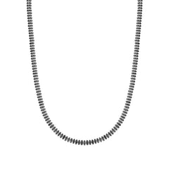 Nomination B-YOND HYPER EDITION Scheiben-Halskette aus Edelstahl (015_Schwarz)