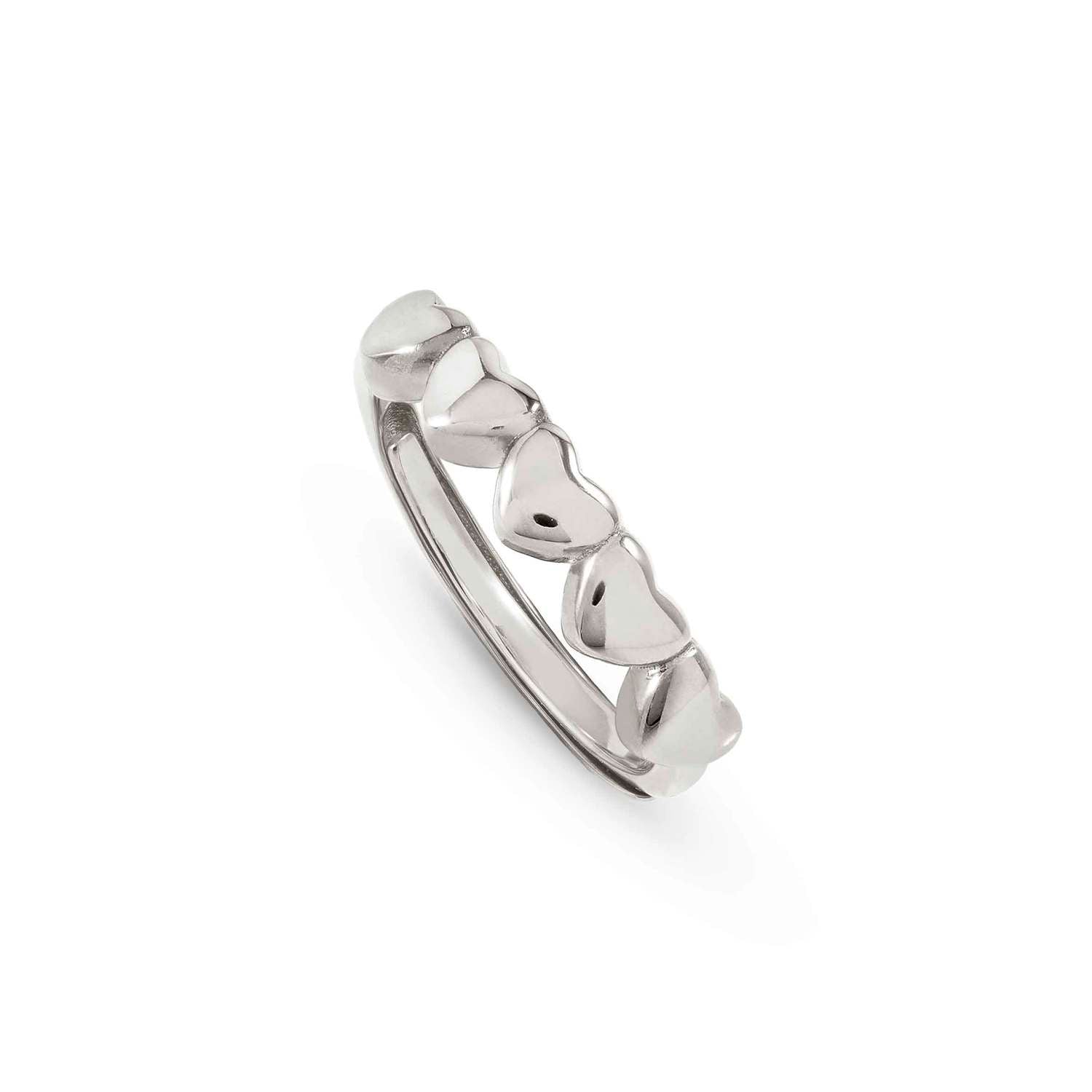Nomination ARMONICA Ring (Symbolenreihe) aus 925er Silber (004_Herz Silber)