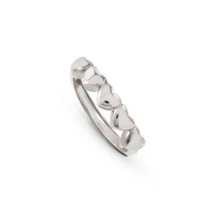 Nomination ARMONICA Ring (Symbolenreihe) aus 925er Silber (004_Herz Silber)