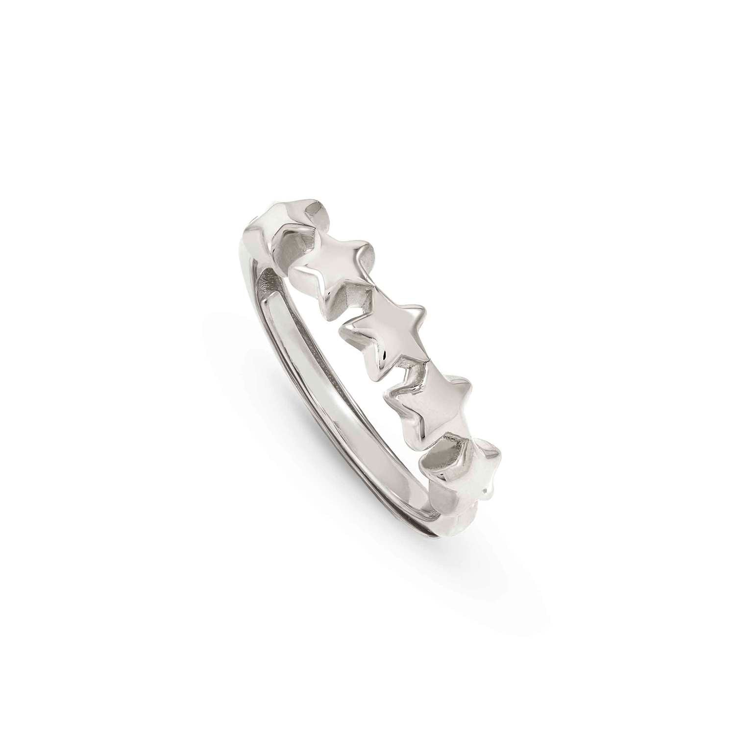 Nomination ARMONICA Ring (Symbolenreihe) aus 925er Silber (007_Stern Silber)