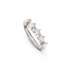 Nomination ARMONICA Ring (Symbolenreihe) aus 925er Silber (007_Stern Silber)