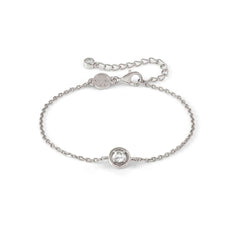 Nomination COSMICLOVE Armband aus 925er Silber, mit Cubic Zirkonia verziert (053_(Kreis, weiß rhodiniert))
