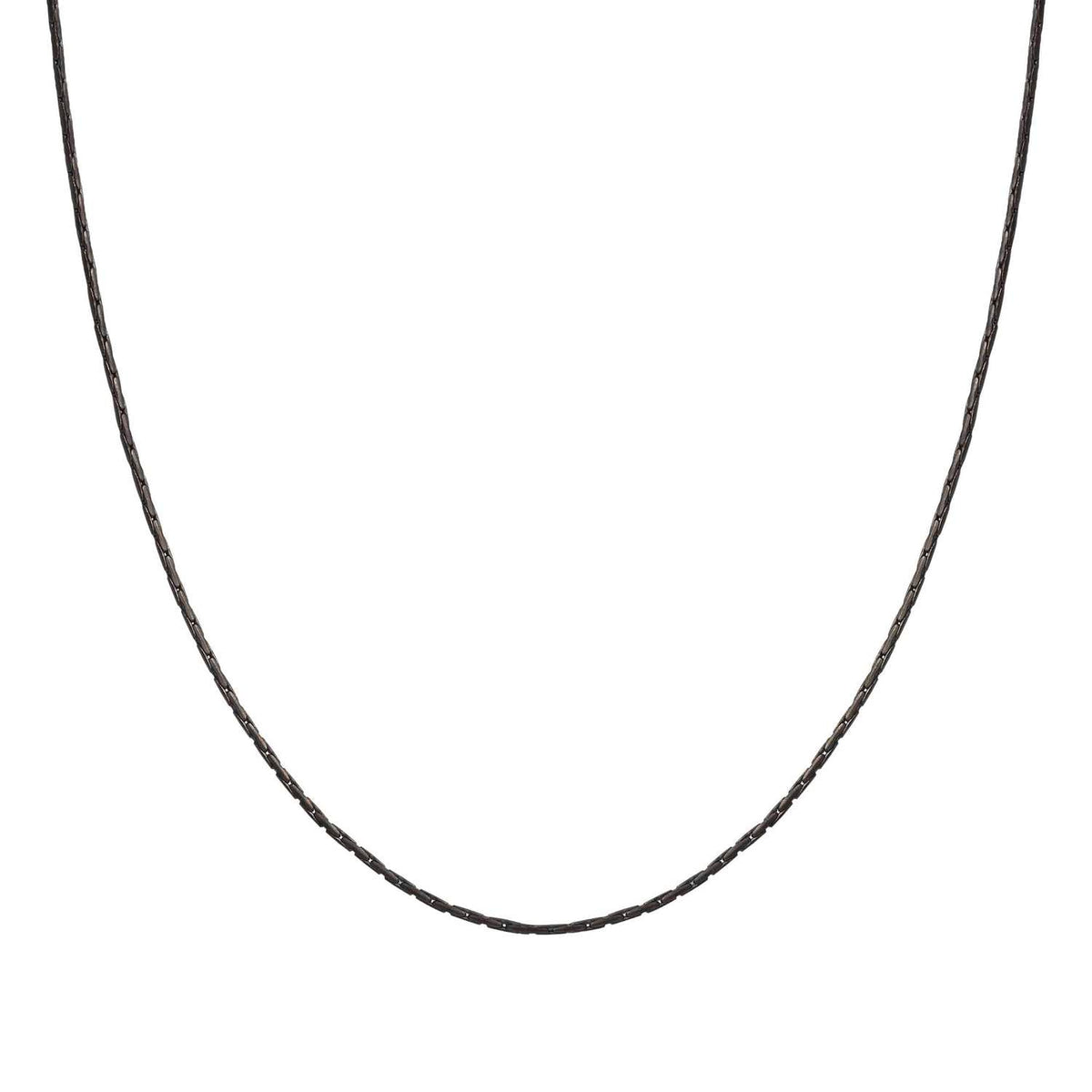 Nomination SEIMIA GOLD Halskette aus Edelstahl, PVD-beschichtet (015_Schwarz)