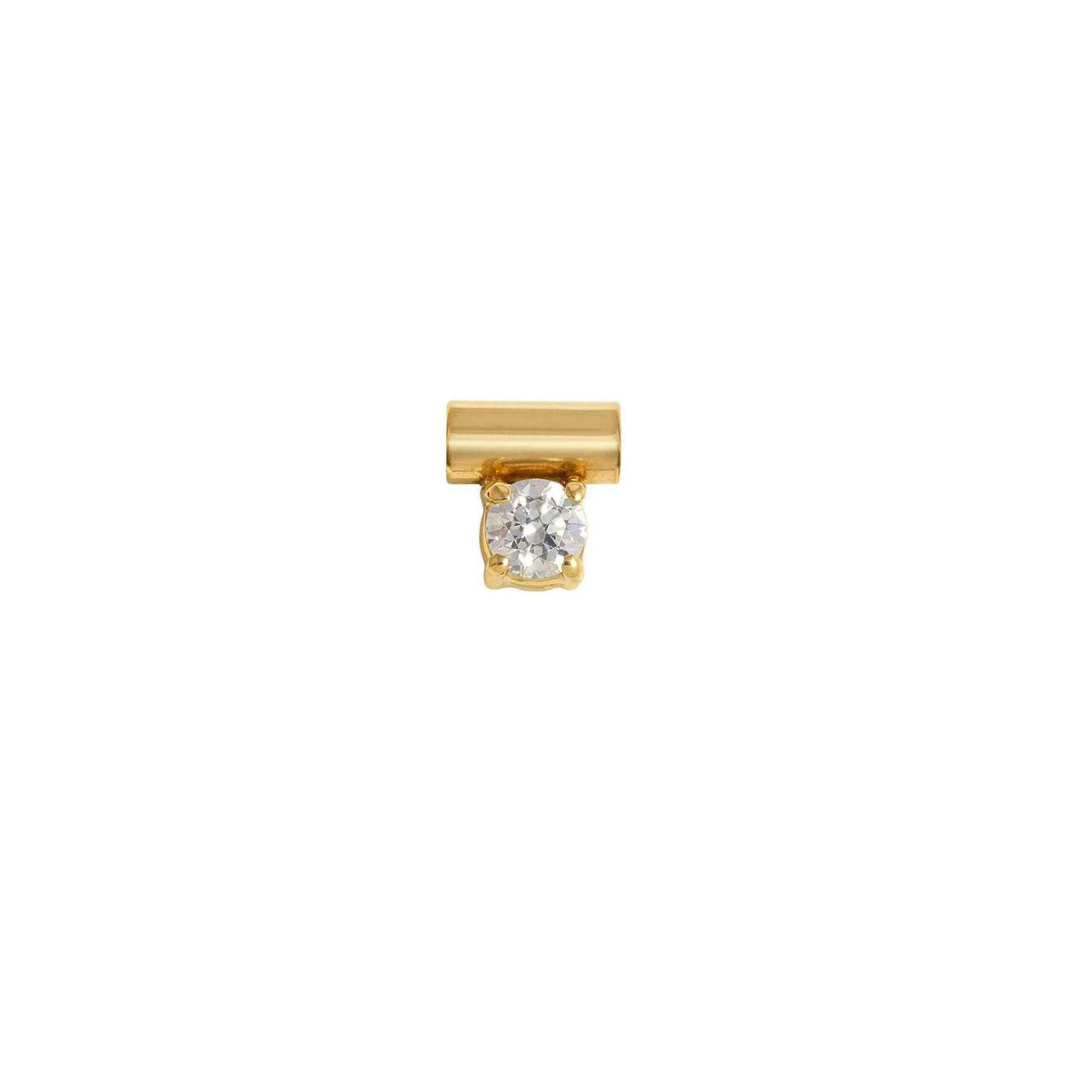 Nomination SEIMIA GOLD Diamant-Anhänger (LabGrown ct0,10) in 18kt Gold-Krappenfassung (012_(Gelb vergoldet))