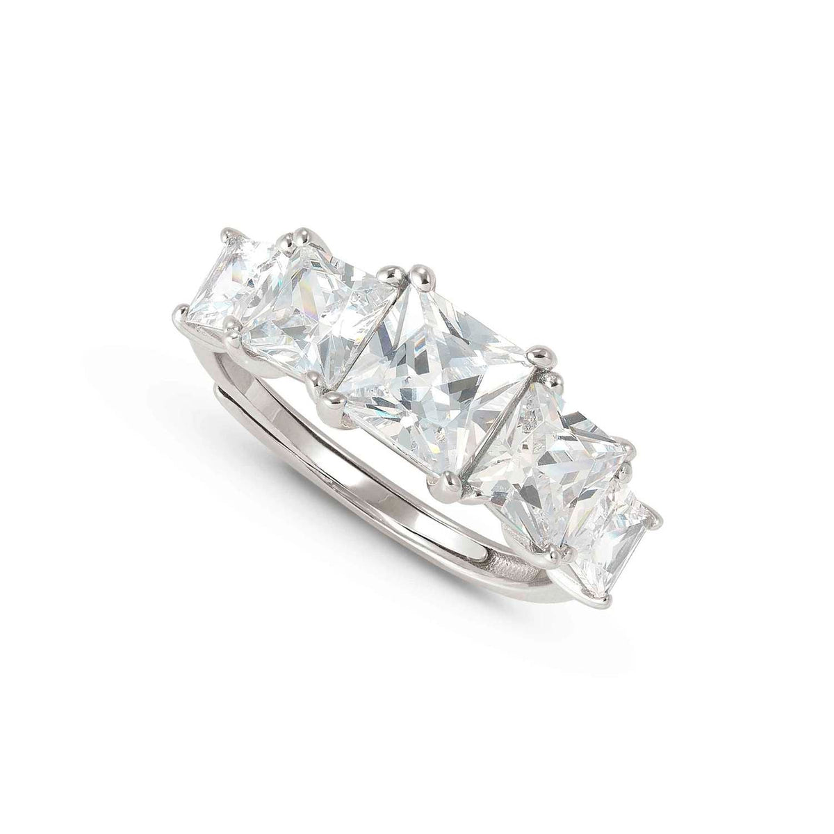 Nomination DAYTONIGHT Ring aus 925er Silber, mit Cubic Zirkonia besetzt (010_WEISS)