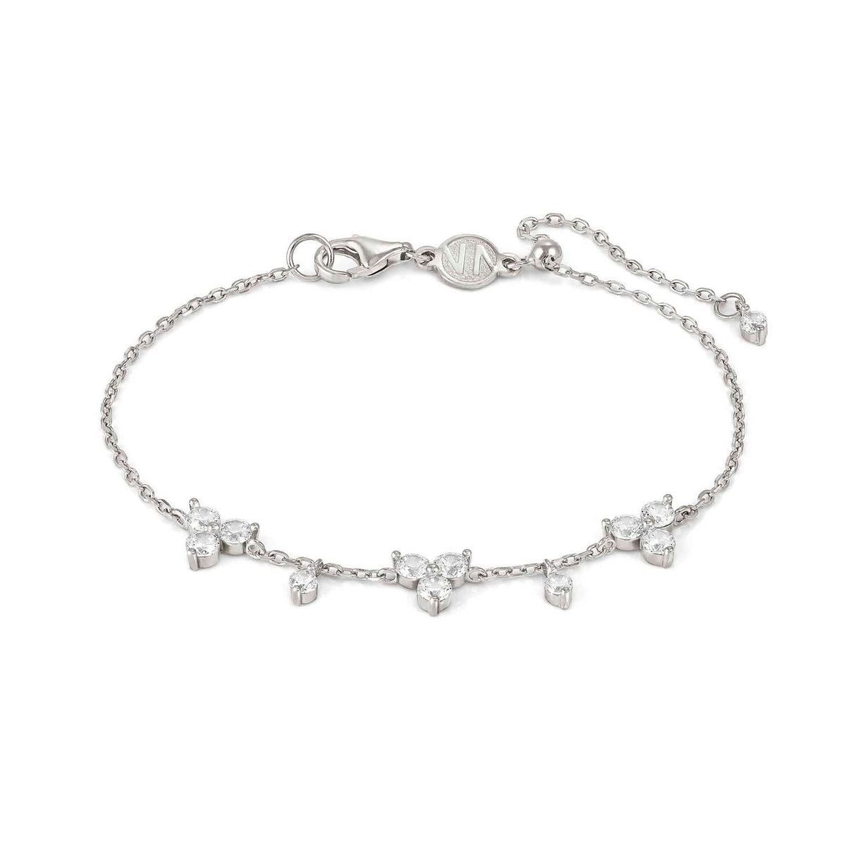 Nomination LIFE BOUQUET Armband aus 925er Silber, mit Cubic Zirkonia verziert (010_(Silber))