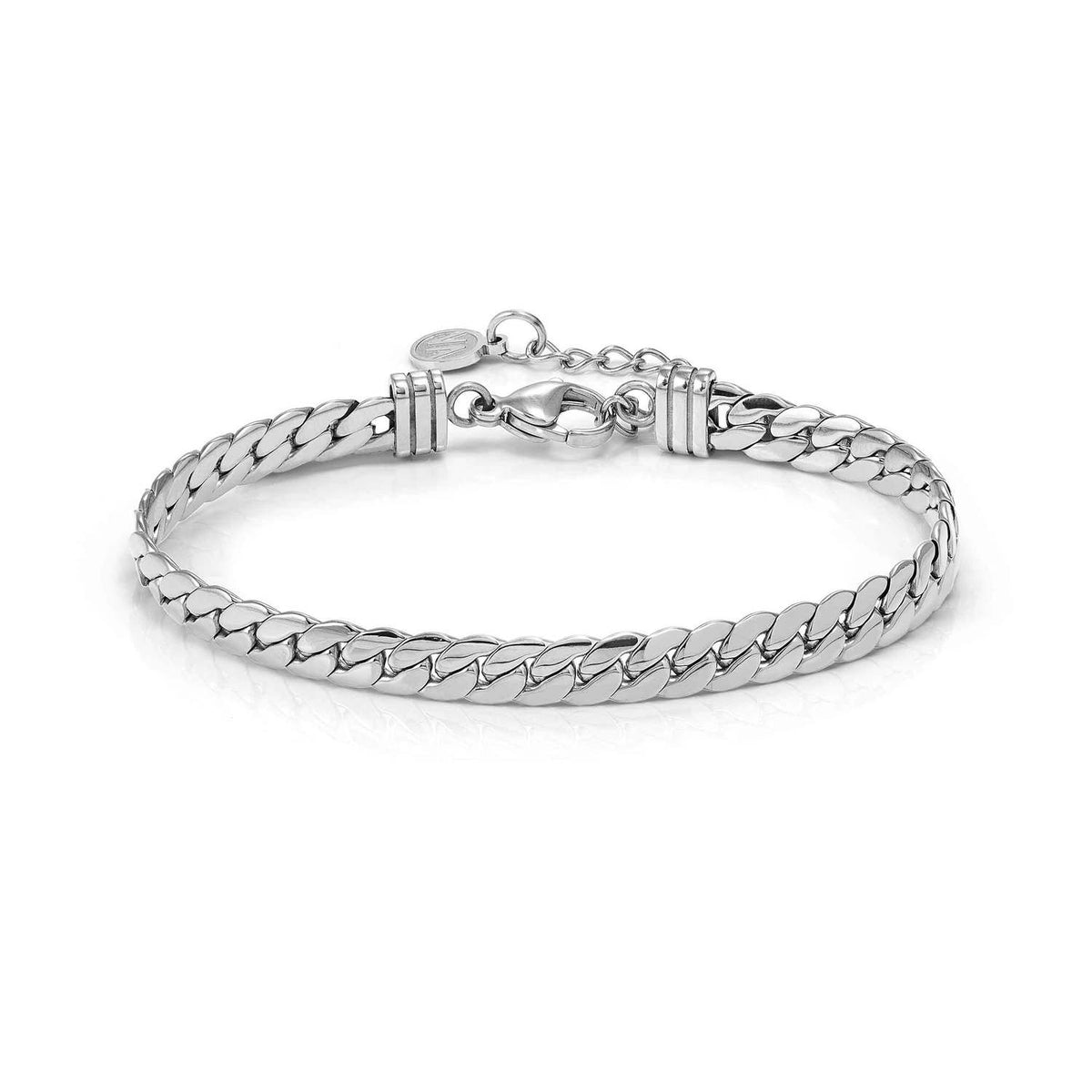 Nomination ECCLETTICA Armband (Flachpanzerkette) aus Edelstahl (001_Edelstahl)