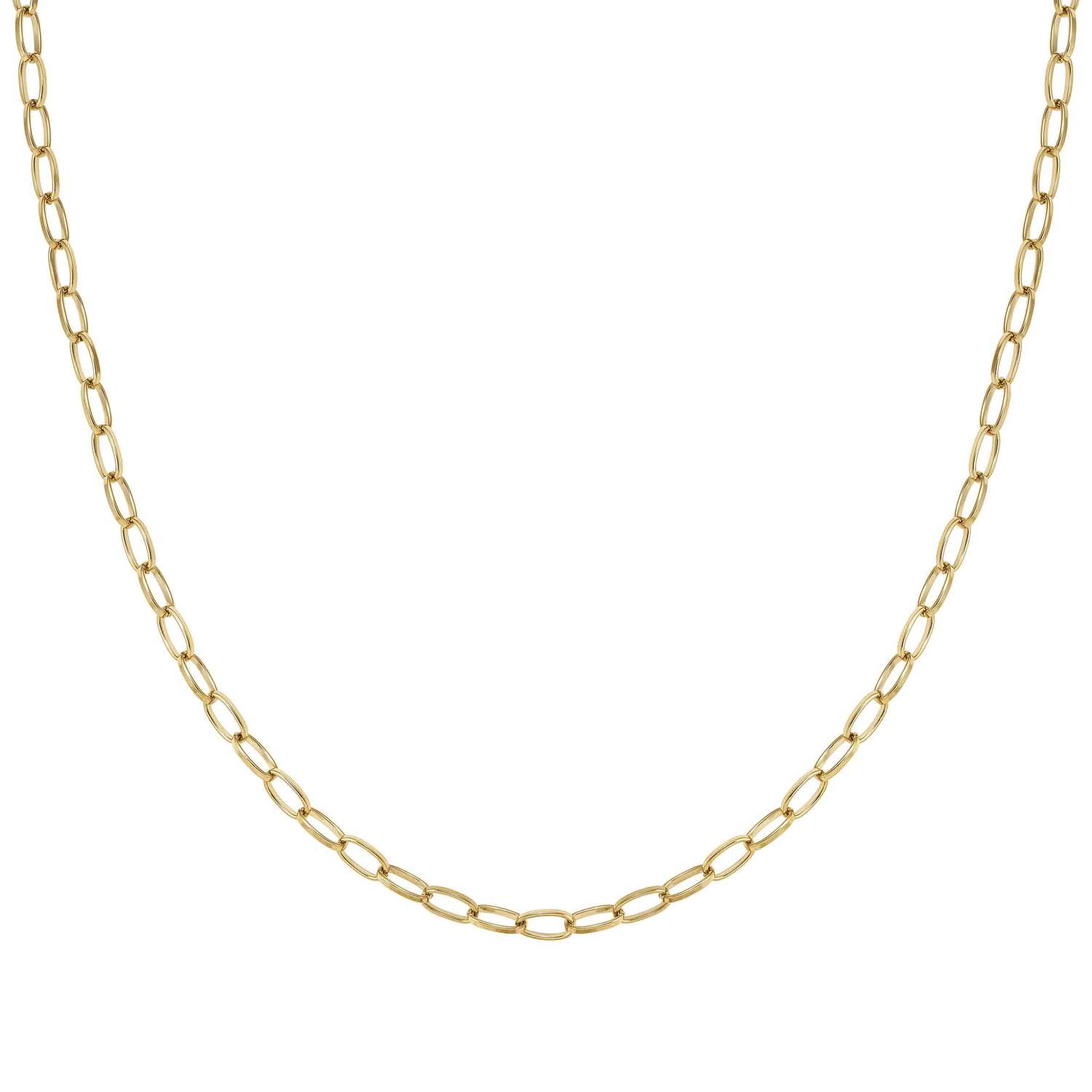 Nomination ECCLETTICA Halskette (Ankerkette) aus Edelstahl (012_(Gelb vergoldet))