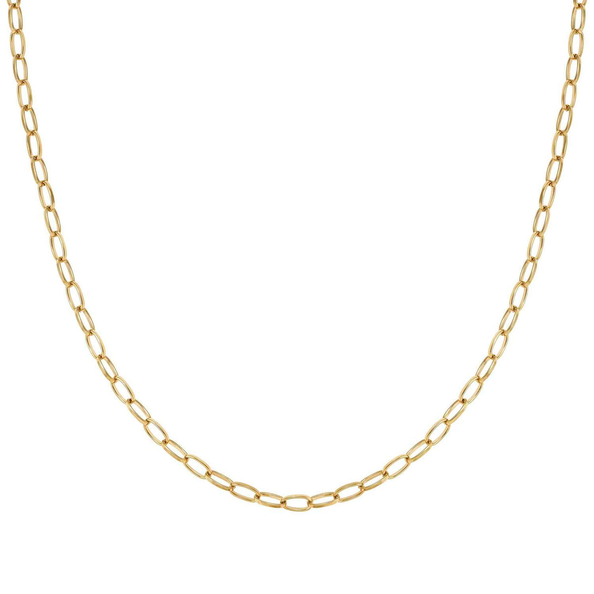 Nomination ECCLETTICA Halskette (Ankerkette) aus Edelstahl (012_(Gelb vergoldet))
