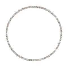 Nomination ENIGMATIC SHINE Halskette aus 925er Silber, mit Cubic Zirkonia-Pavés verziert (010_(Silber))